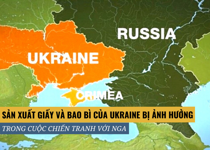 Ngành công nghiệp giấy đình trệ trong chiến tranh giữa Nga và Ukraine