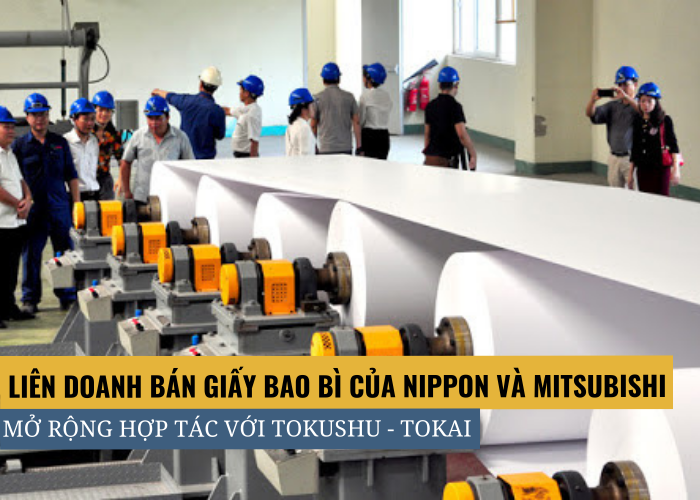 Nippon (NPI) của Nhật Bản và tập đoàn Mitsubishi đang thành lập liên doanh bán giấy bao bì