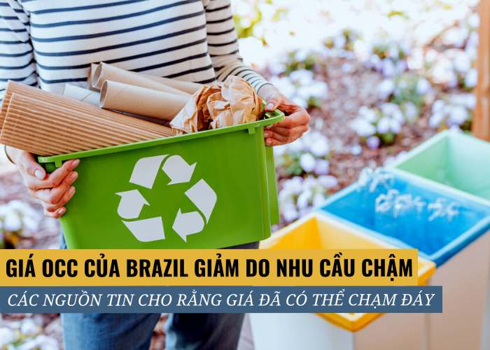 Giá OCC giảm mạnh do nhu cầu thấp