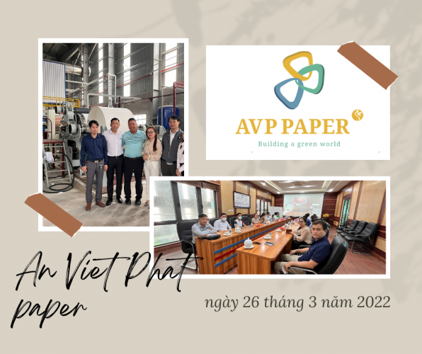 AVP Paper tham quan các nhà máy giấy phía Bắc