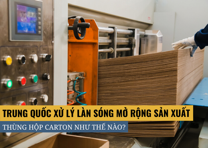 Trung Quốc xử lý như thế nào với làn sóng mở rộng sản xuất thùng hộp carton