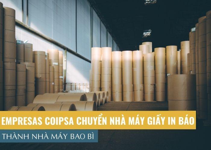 Empresas Coipsa chuyển đổi nhà máy giấy in báo BO Paper ở Chile thành giấy bao bì