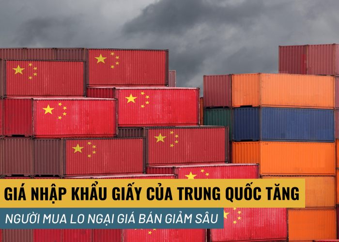Giá nhập khẩu BHKP ở Trung Quốc tăng người mua lo ngại giảm sâu