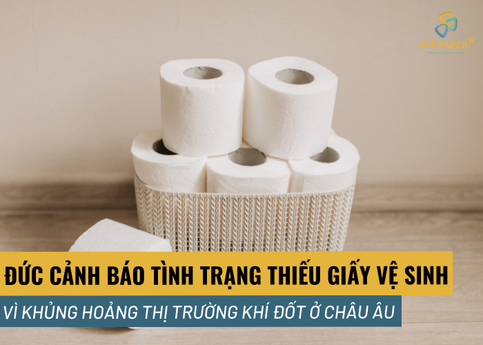 Đức cảnh báo tình trạng thiếu giấy vệ sinh vì khủng hoảng ở Châu Âu