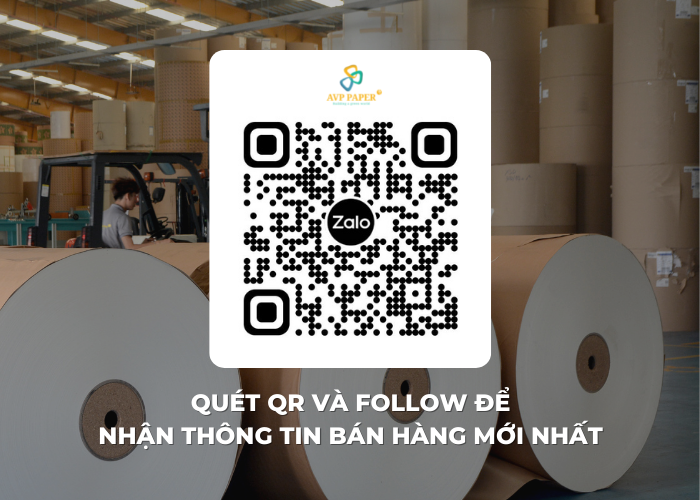 AVP PAPER ĐÃ CÓ MẶT TRÊN ZALO OA